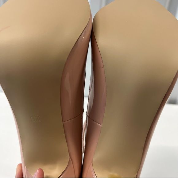 FSJ Women Sexy T-Straps High Heel Closed Pointed Toe Pumps Stylish Ankle Straps - Picture 5 of 8